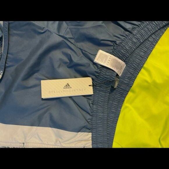 Adidas by Stella McCartney running shorts state Blue L - Picture 6 of 11